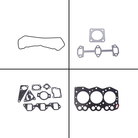 Kit de juntas de revisão para motor Yanmar 3TN66 3TN66C - Detalhe