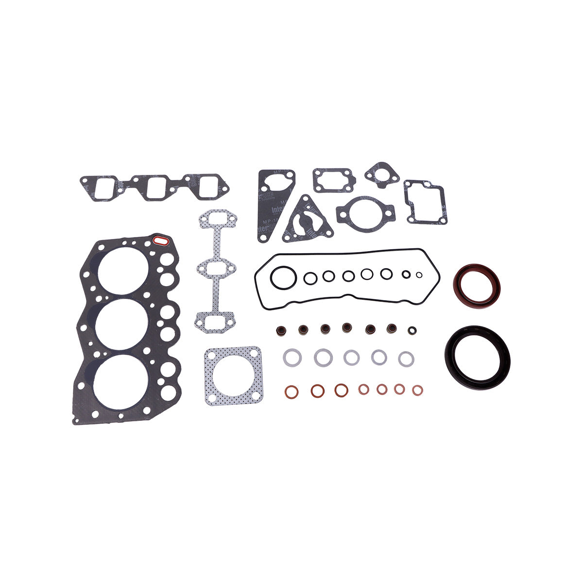 Kit de juntas de revisão para motor Yanmar 3TN66 3TN66C - Sinocmp