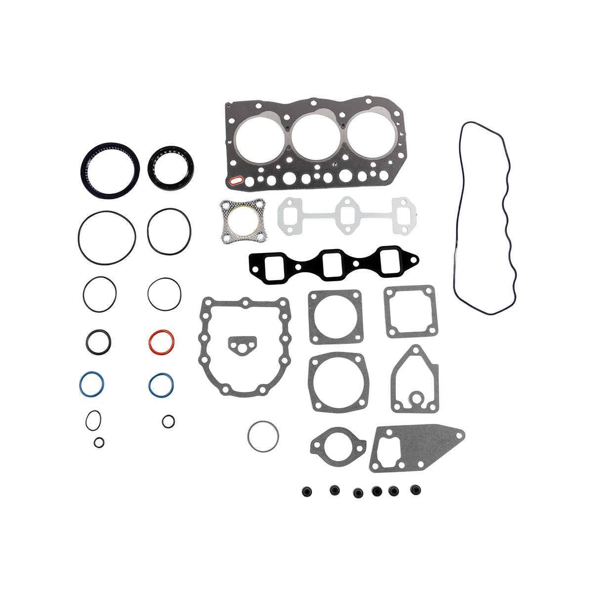 Kit de junta de revisão para motor Yanmar 3TN75 3TN75E 3TN75U 3TN75-RJ 3TN75L