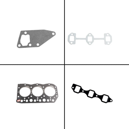 Kit de juntas de revisão para motor Yanmar 3TN75 3TN75E 3TN75U 3TN75-RJ 3TN75L - Sinocmp