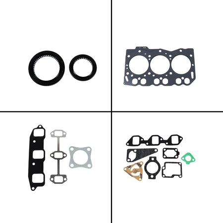 Kit de juntas de revisão para motor Yanmar 3TNE68 3D68E - Detalhe