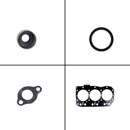 Overhaul Gasket Kit for Yanmar 3TNE82 3TNE82A 3D82E Engine - Sinocmp