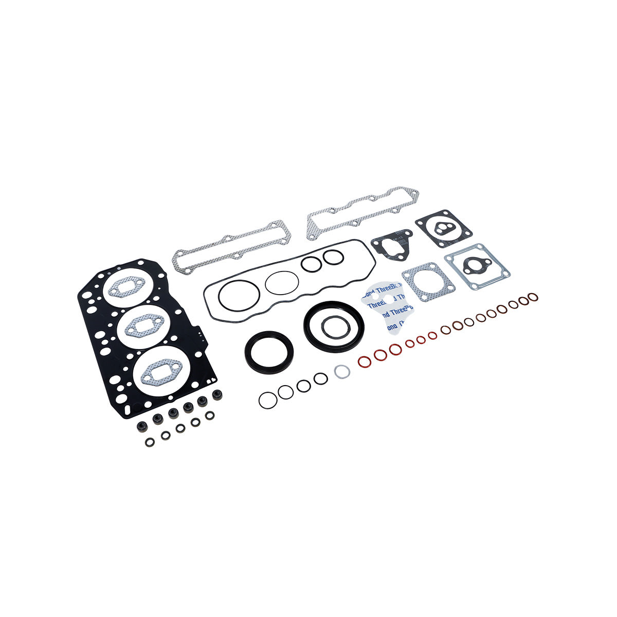 Overhaul Gasket Kit for Yanmar 3TNE82 3TNE82A 3D82E Engine