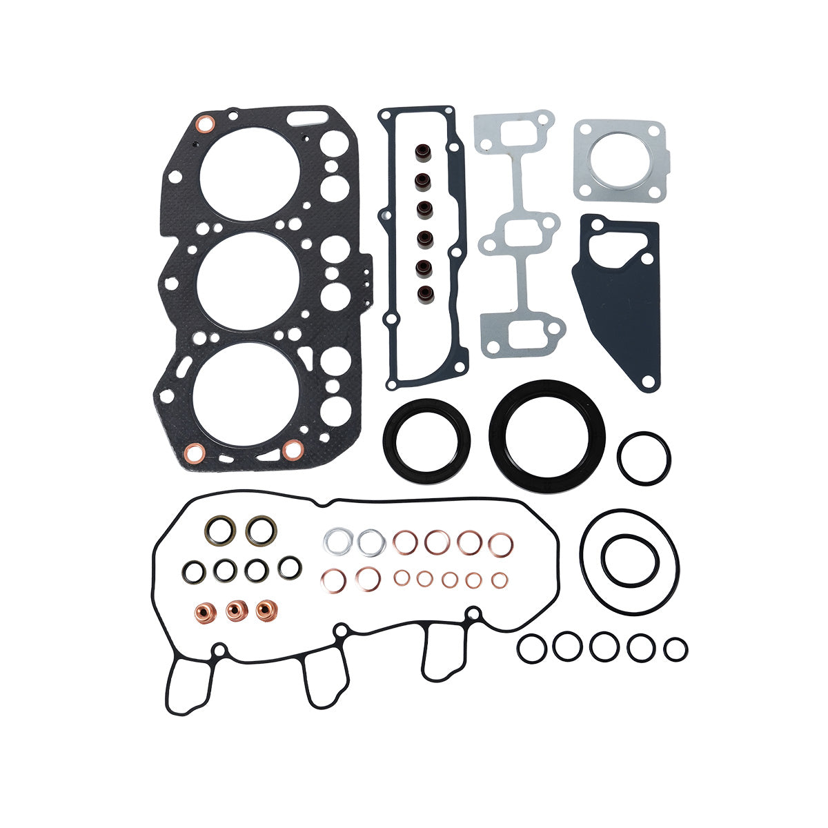 Kit de juntas de revisão para motor Yanmar 3TNV76