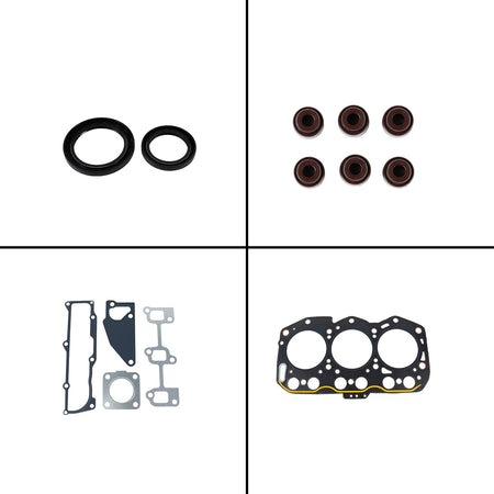 Kit de juntas de revisão para motor Yanmar 3TNV76 - Detalhe