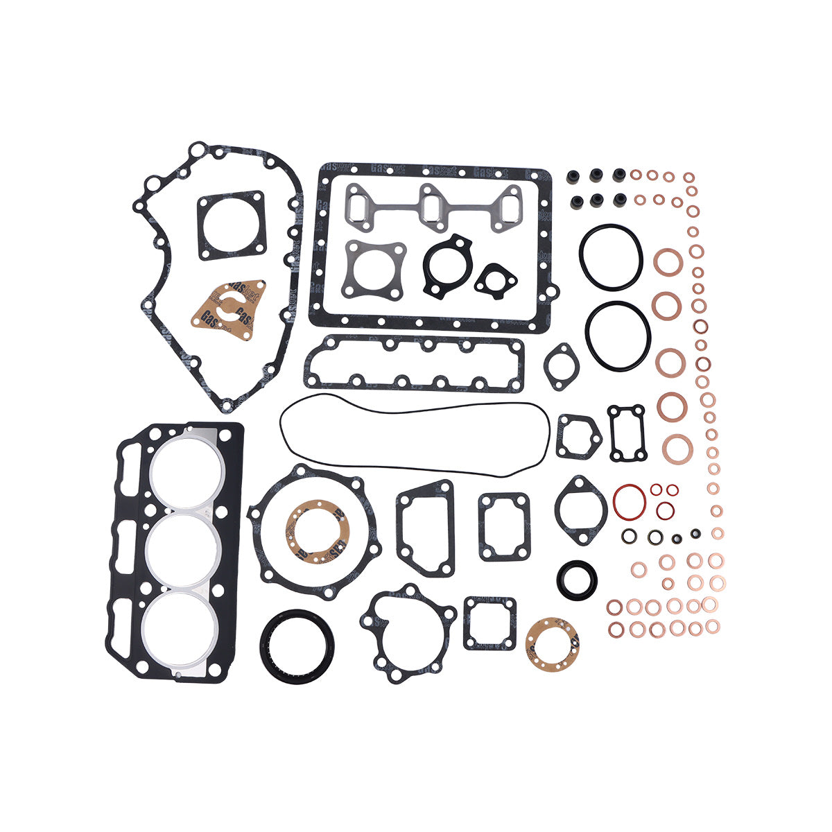 Overhaul Gasket Kit for Yanmar Marine Boat Engine 3GM30 3GM30F
