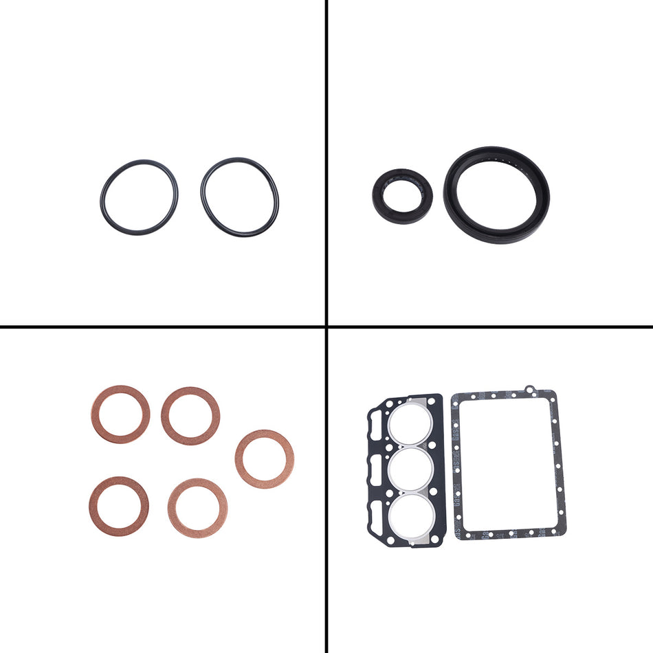 Overhaul Gasket Kit for Yanmar Marine Boat Engine 3GM30 3GM30F - Sinocmp