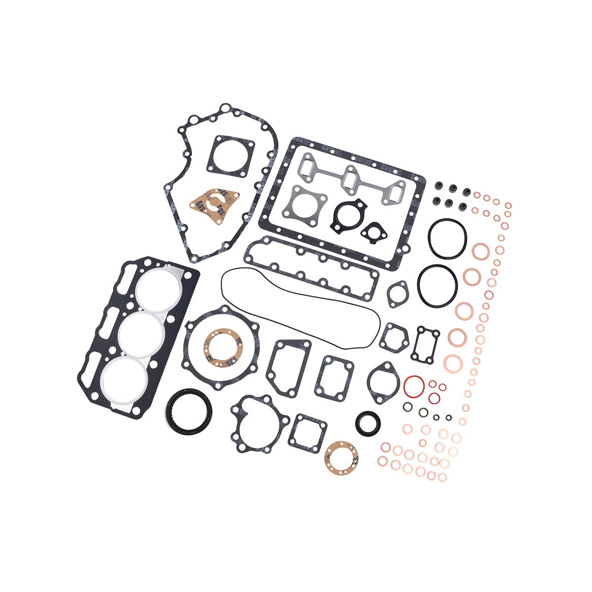 Overhaul Gasket Kit for Yanmar Marine Boat Engine 3GM30 - Sinocmp