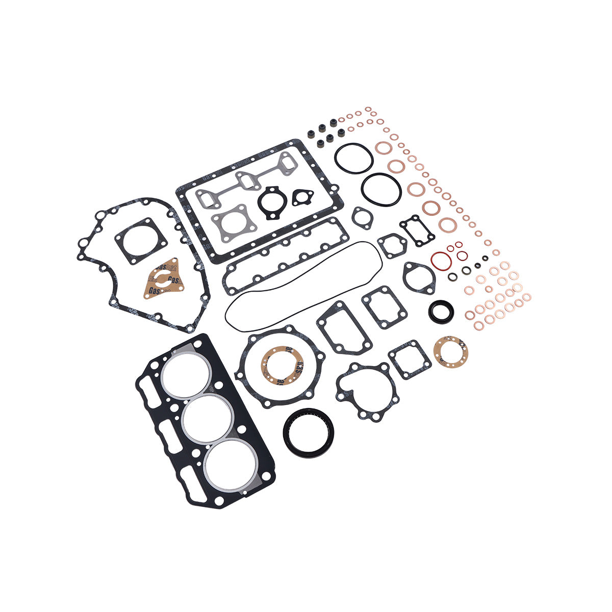 Overhaul Gasket Kit for Yanmar Marine Boat 3GM30 3GM30F Engine 