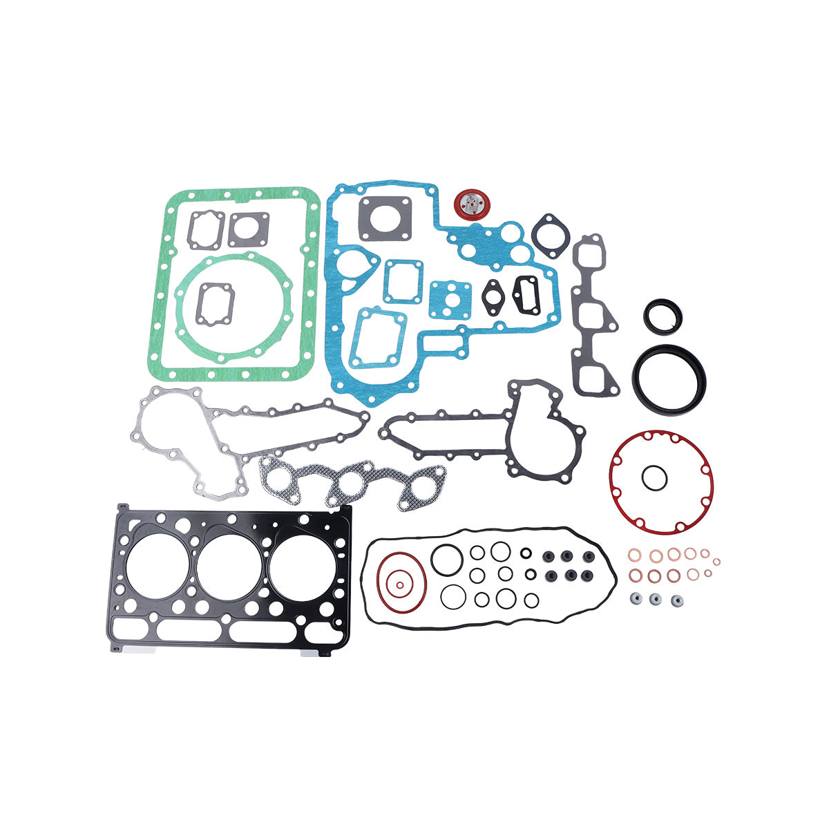 Kit de juntas de revisão para Kubota 