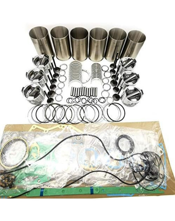 Kit de reconstruction de révision pour pelle Komatsu S6D125E-5, moteur PC400-8