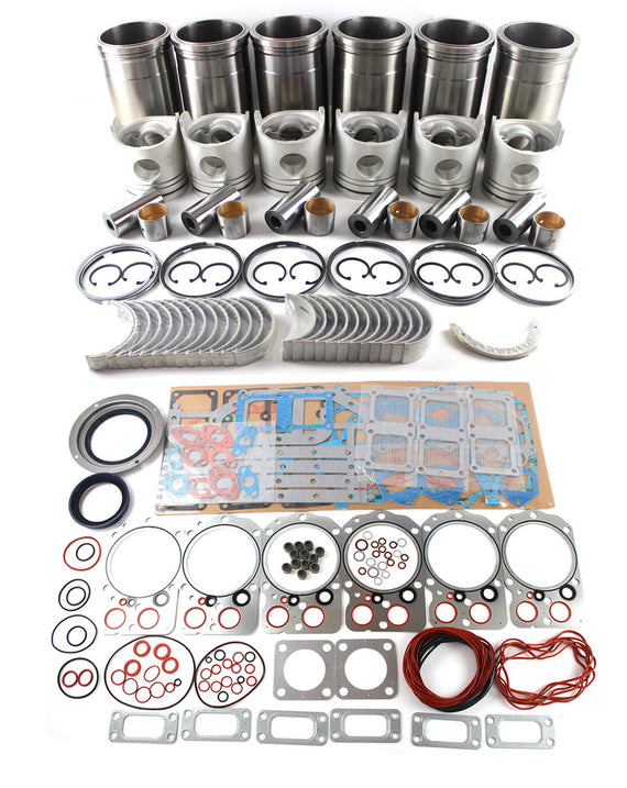 Kit de reconstrução de revisão para motor Mitsubishi 6D24 6D24T