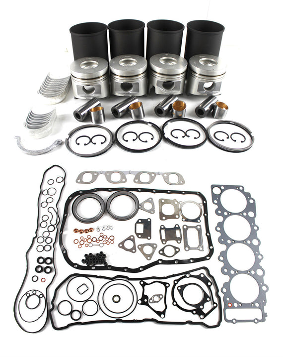 Kit de reconstrução de revisão para carregadeira de escavadeira Isuzu 4HL1 Motor NPR NQR NRR GMC