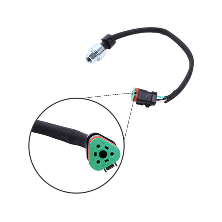 Pressure Sensor 1619927 161-9927 for Caterpillar CAT 345B Excavator - Plug Detail