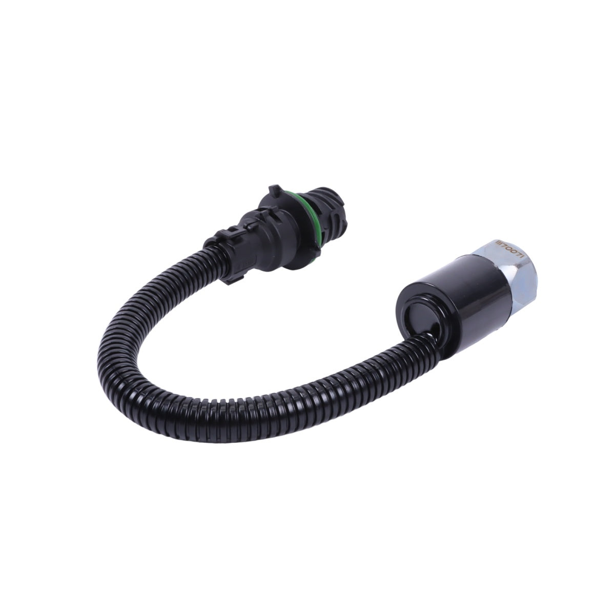 Vista lateral do sensor de pressão VOE11170071 para carregadeira Volvo L90E L220E L110E