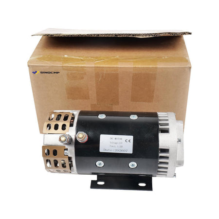 Pump Drive Motor 105387GT 105387 24V DC for Genie GR-12 GR-15 GR-20 QS-12 QS-15 TMZ-50/30 - Sinocmp Package