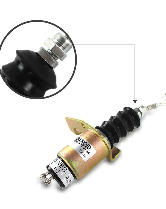 Válvula solenóide de desligamento de combustível RSV1751 SA-3765-24 24V para motor Cummins