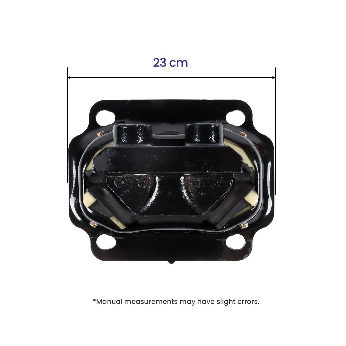 Rear Motor Mount M17497 12447 12447TBG for Kenworth T660 T800(2011-2023) with Cummins ISX15 Engine - Dimension