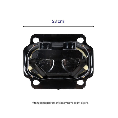 Rear Motor Mount M17497 12447 12447TBG for Kenworth T660 T800(2011-2023) with Cummins ISX15 Engine - Dimension