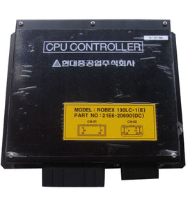 Robex 130LC-1(E) R130-5 Hyundai Excavator CPU ECU Controller 21E6-20600