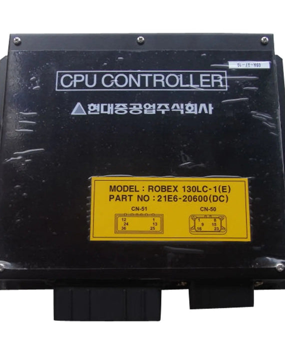 Controlador 21E6-20600 do ECU do processador central da máquina escavadora de Robex 130LC-1 (E) R130-5 Hyundai