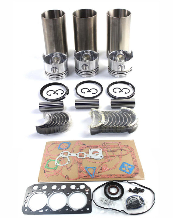 Kit de reconstrução de revisão do motor S3L S3L2 para Mitsubishi S3L2 S3L EB250 EB300 EB306