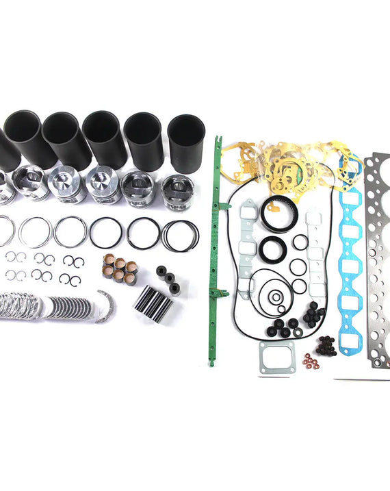 Kit de reconstrução de motor S6D95 6D95L para escavadeira Komatsu PC200-6 PC220-6 PC180-3