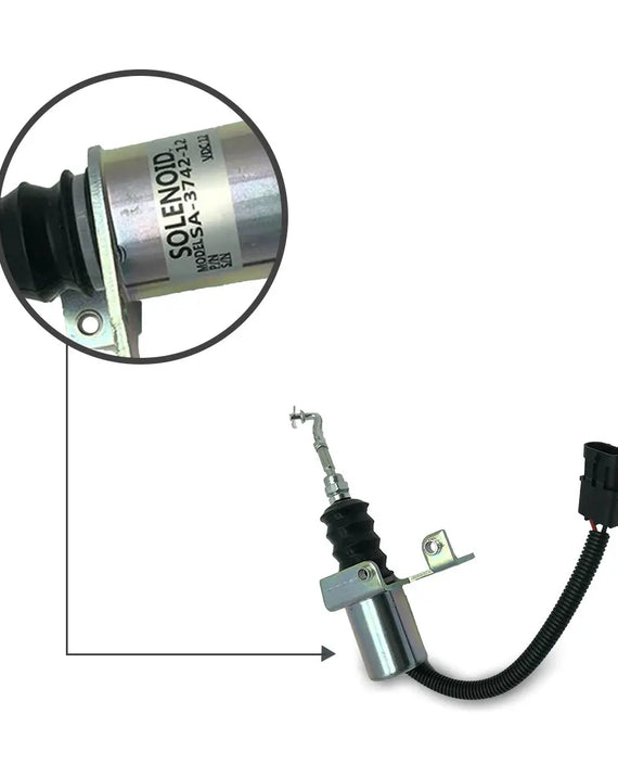SA-3742-12 3932017 Válvula solenóide de parada para Deutz Bosch