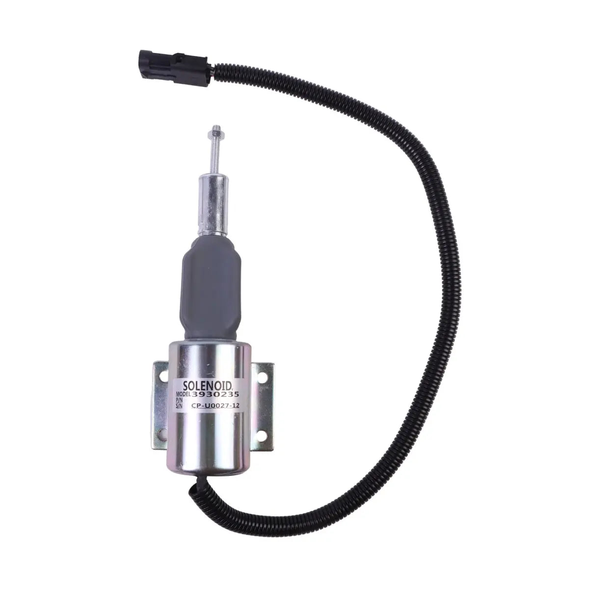 SA-4348-12 3930235 Fuel Shutoff Solenoid Valve for Cummins 6C 8.3 Engine - Sinocmp