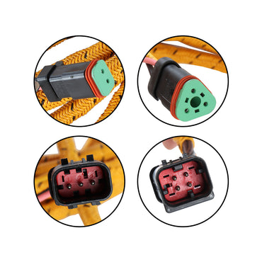 Conjunto de cablagens do sensor 291-7470 2917470 para escavadeira Caterpillar CAT 323D