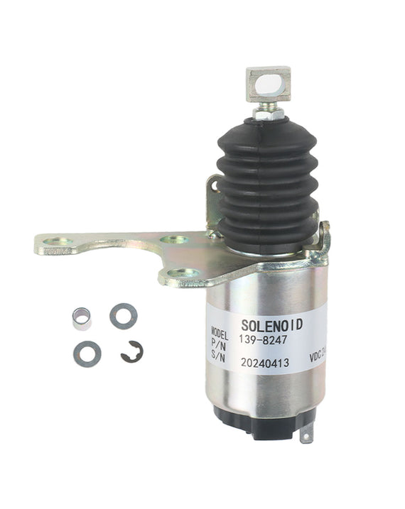 Solenóide de desligamento 139-8247 para escavadeira CAT Engine C-9 C9 3126E C7 305.5 306