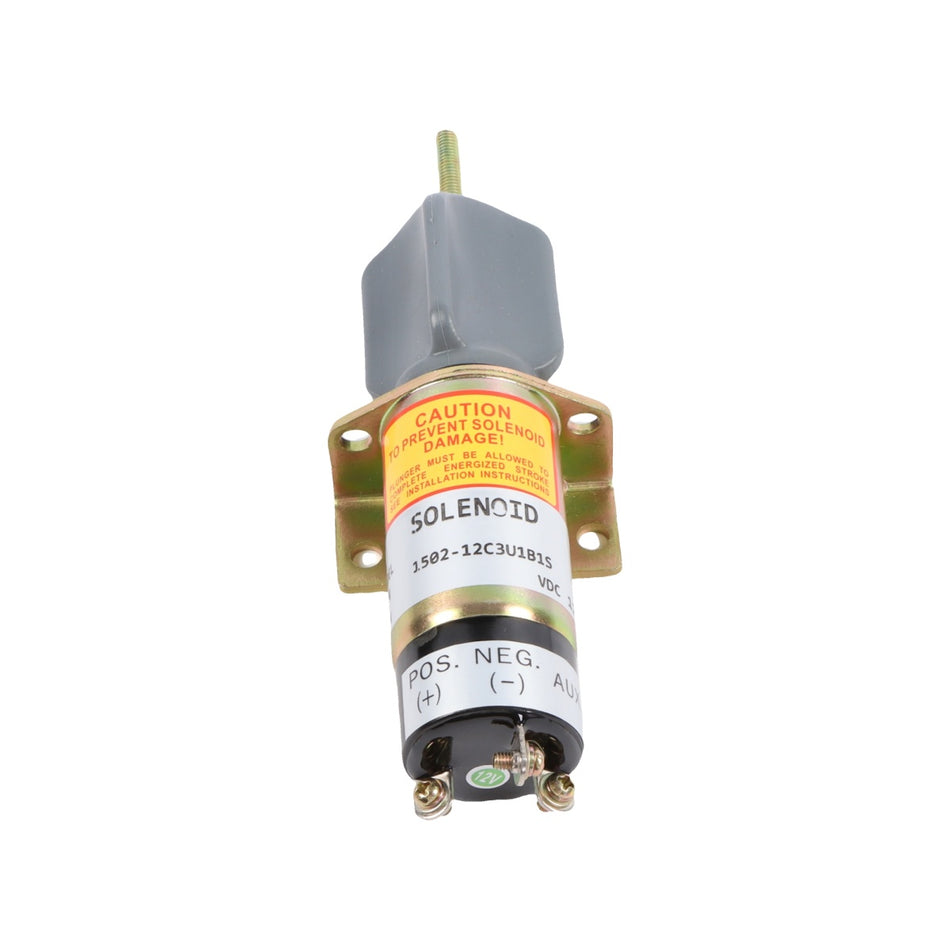 Shut Off Solenoid Valve 1502-12C3U1B1S SA-5171-12V for Yanmar Kubota Diesel Engine - Sinocmp