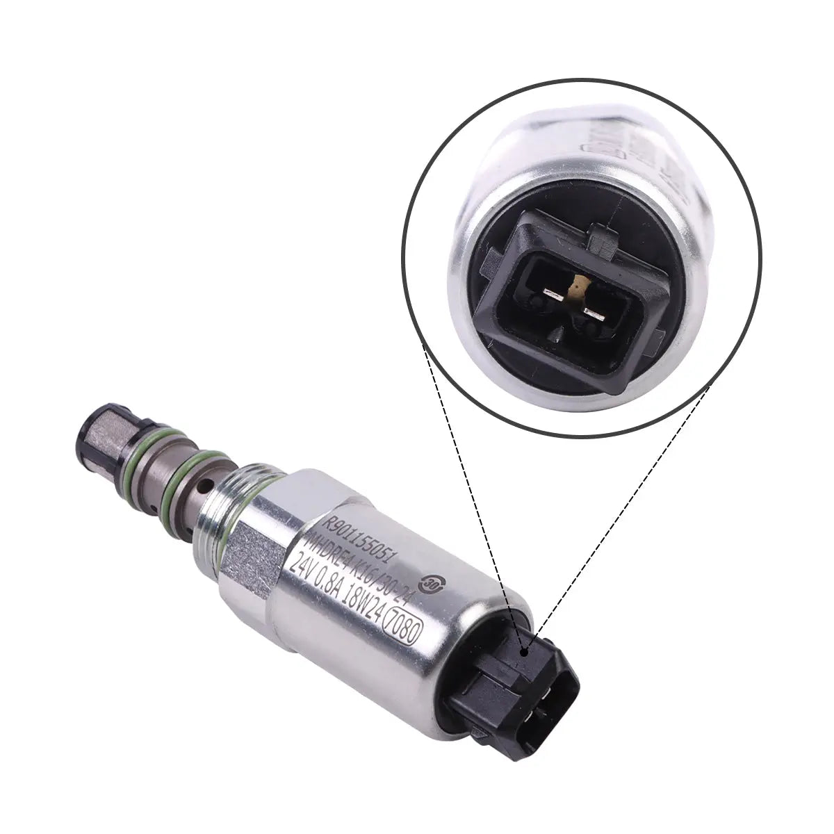 Solenoid Valve 410116-00395 for Doosan DX340LC DX480LC DX225 Excavator