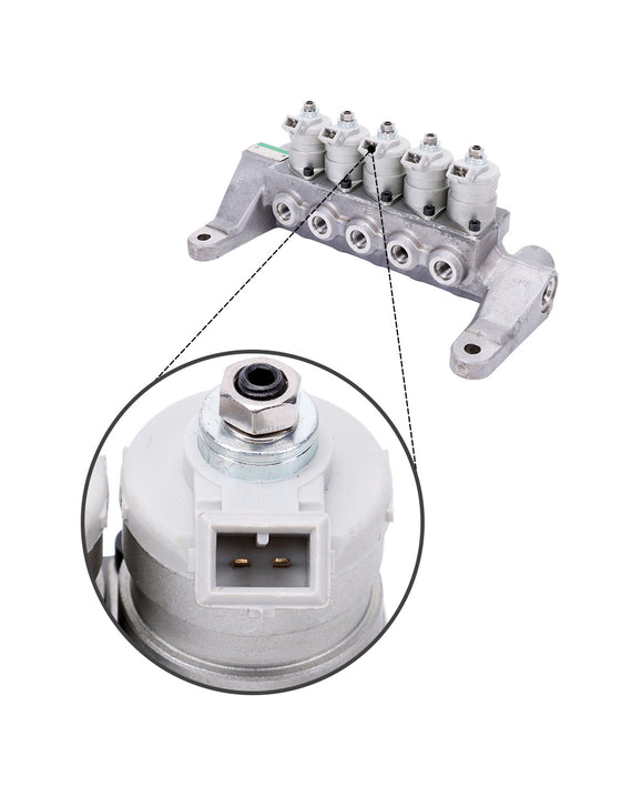 Conjunto de válvula solenoide 9218244 para excavadora Hitachi EX200-5 EX220-5 EX220LC-5