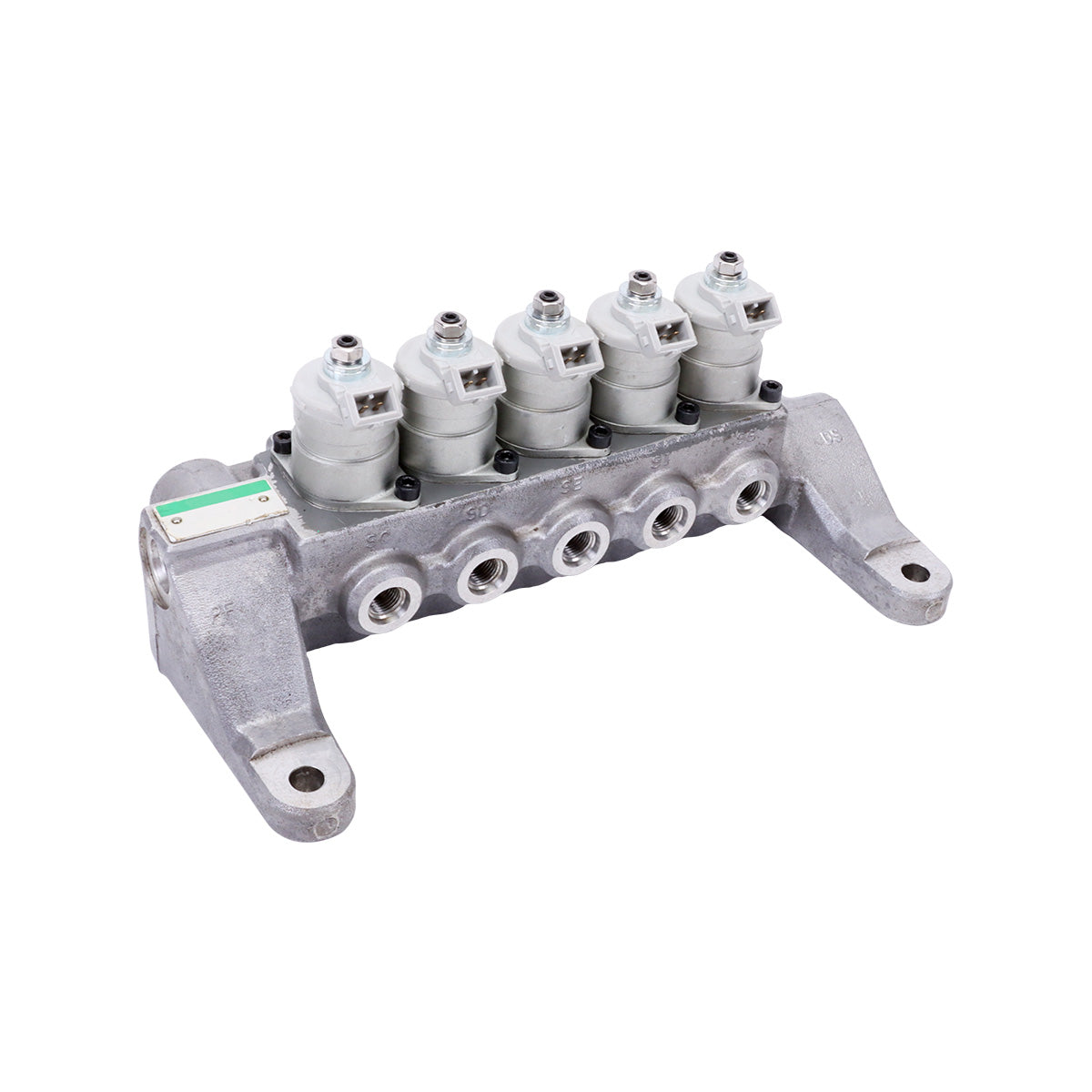 Side View of Solenoid Valve Assy 9218244 for Hitachi Excavator EX200-5 EX220-5 EX220LC-5