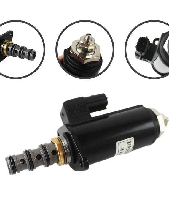 Électrovanne de pompe hydraulique KDRDE5K-31/40C50-213 pour Kobelco SK200-8