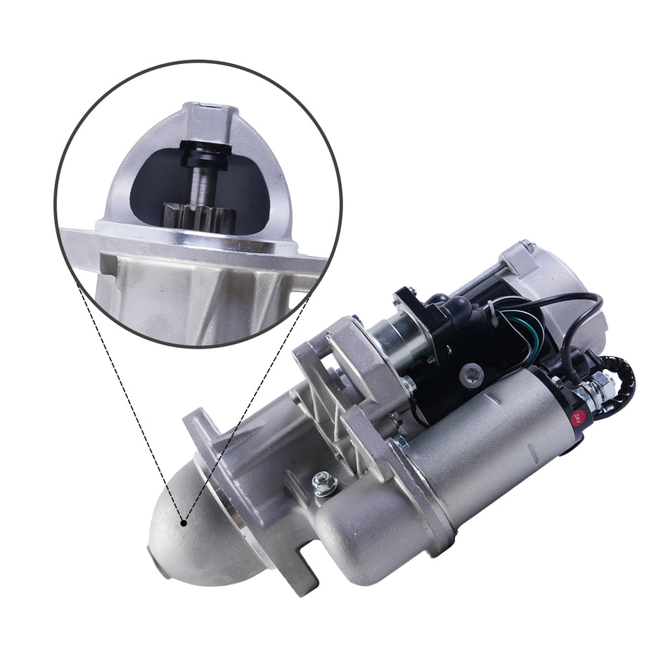 Starter Motor 0-23000-2542 for Nikko Engine 24V 4.5kw 9T - Sinocmp