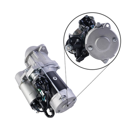 Starter Motor 0-23000-2542 for Nikko Engine - Sinocmp