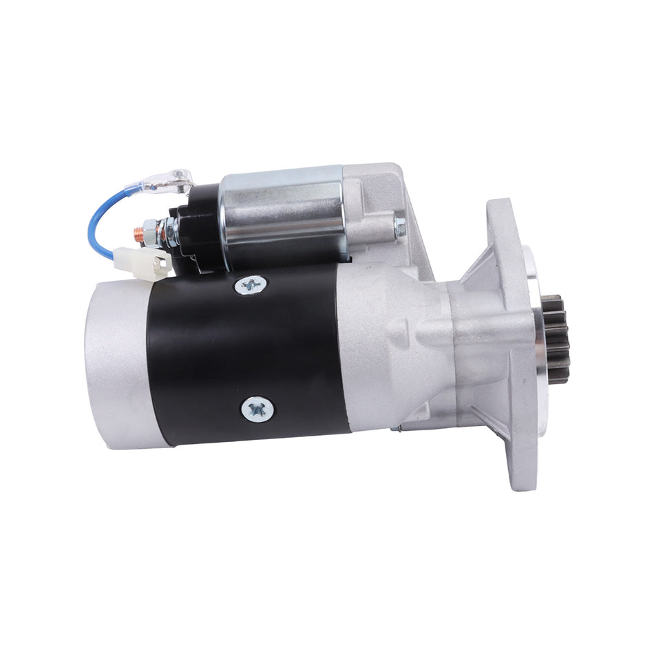 Starter Motor 12915077010 129150-77010 S114408 12V 15T 1.6kW for Yanmar Engine 3TNB80U 3TNB82U 3TNB84U