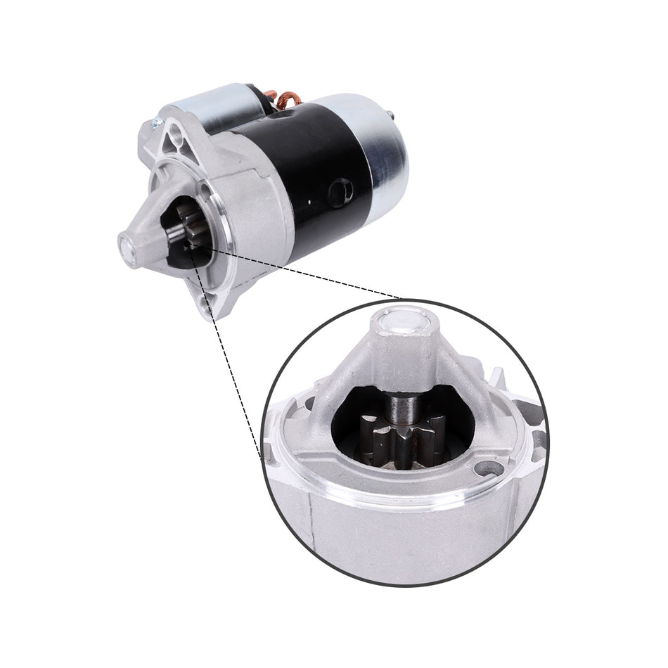 Motor de arranque 12V 0,8 kW 23300-00H10 23300-79400 para motor Nissan H20 J15 A15 - Sinocmp