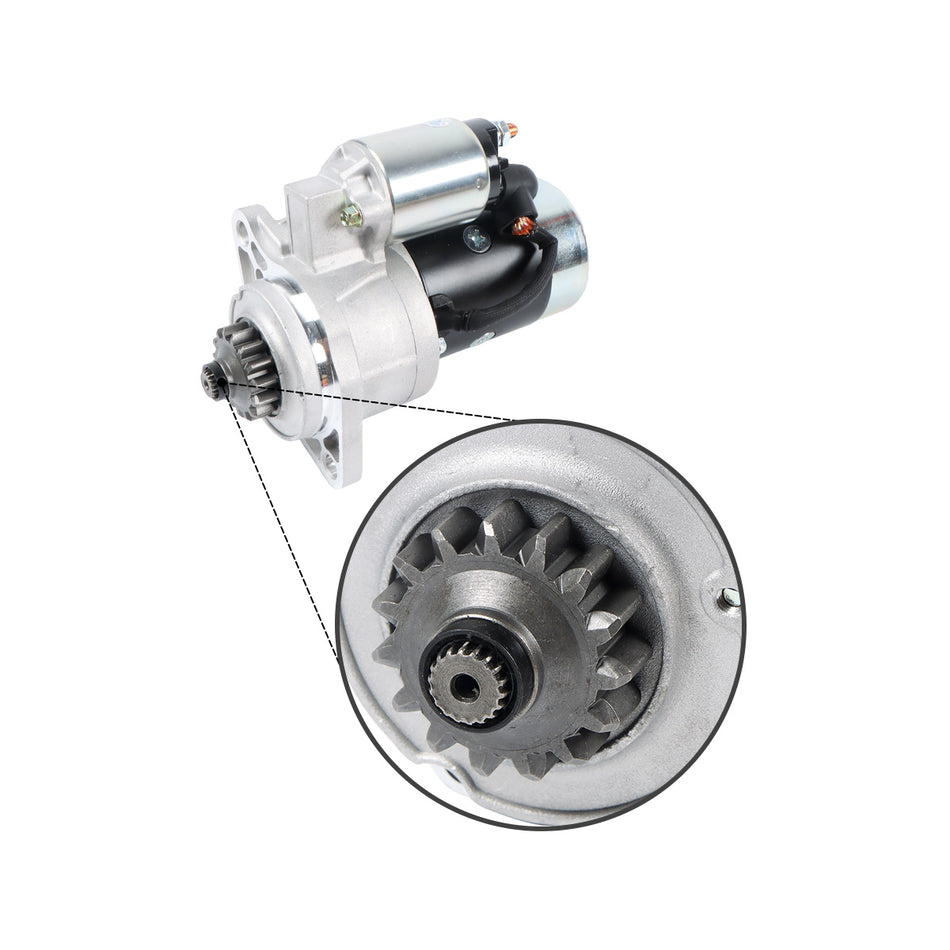 Starter Motor 12V 1.4kW 15T MM409-41001 31B66-00600 for Mahindra Tractor 2216 2415 2516 Mitsubishi Engine S3L2 K4E - Detail