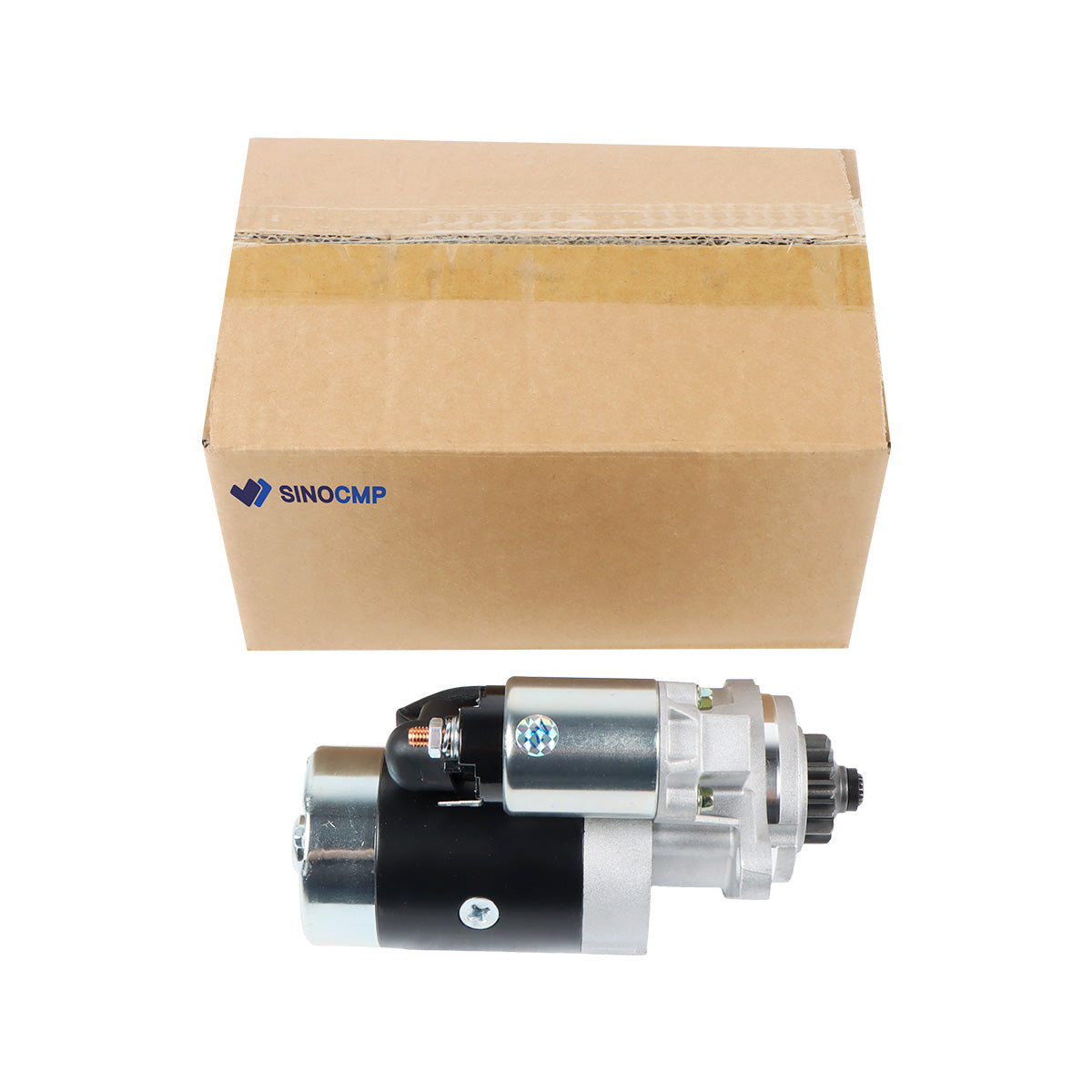Starter Motor 12V 1.4kW 15T MM409-41001 31B66-00600 for Mahindra Tractor 2216 2415 2516 Mitsubishi Engine S3L2 K4E - Sinocmp Package