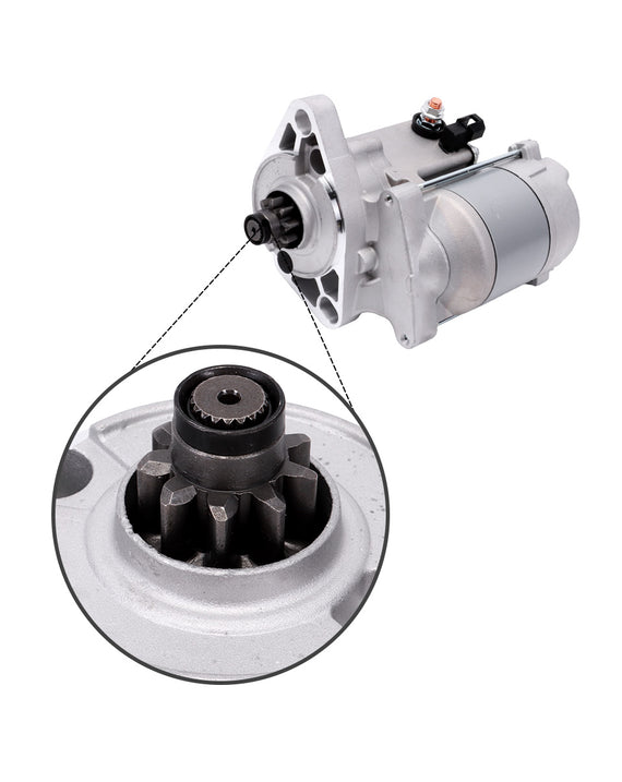 Motor de arranque 12V 1.4kW 9T 185086670 185086680 LRS03810 para trator Kioti CS2410 CS2410E CS2510