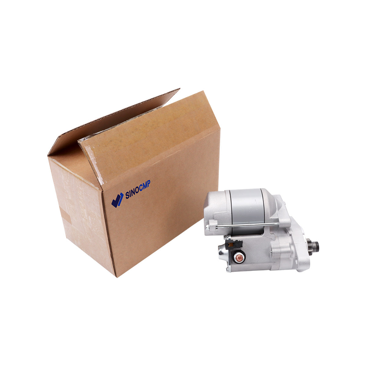 Starter Motor 12V 1.4kW 9T 185086670 185086680 LRS03810 for Kioti Tractor - Sinocmp Package
