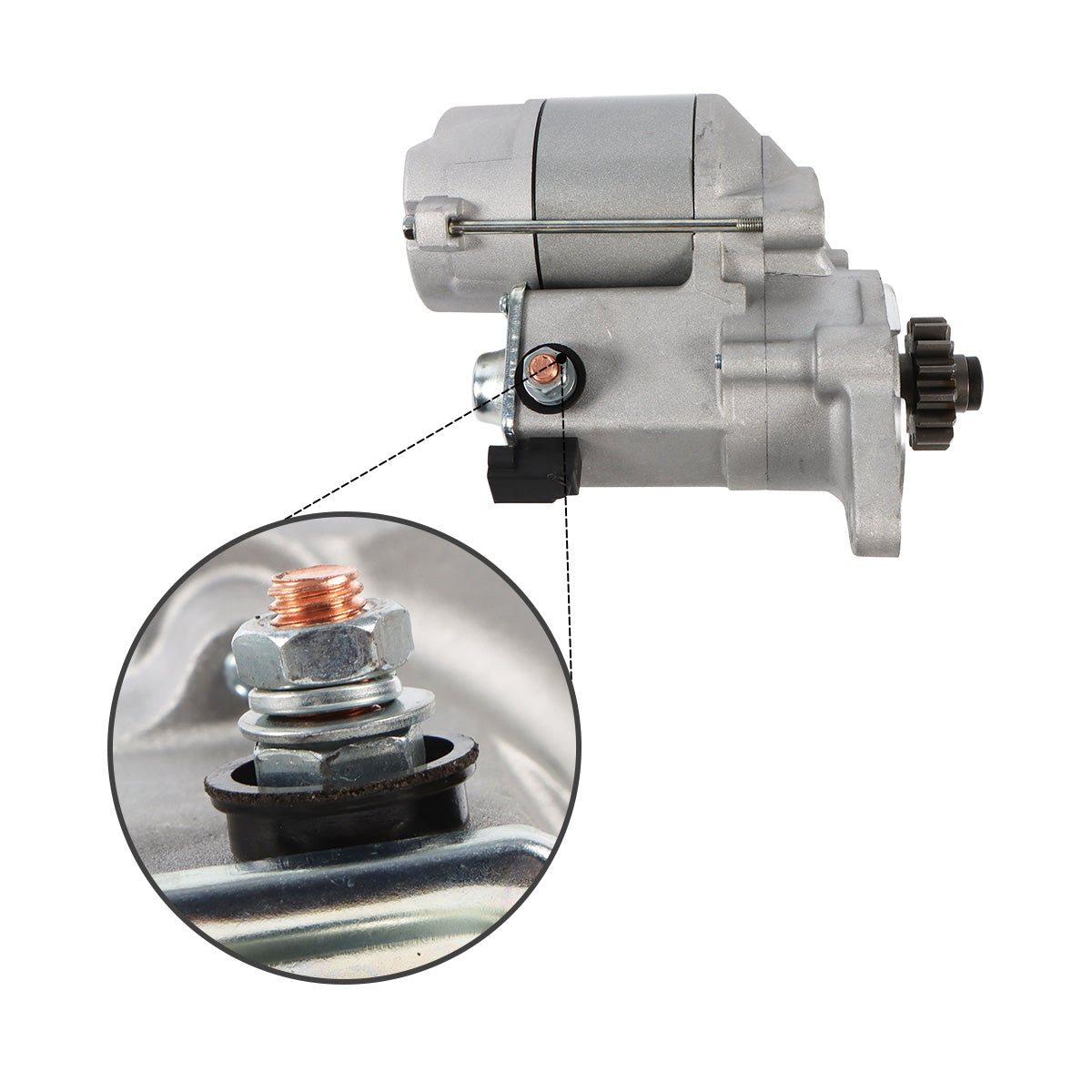 Anlasser 12 V 119740-77020 119540-77010 428000-3310 für Yanmar-Motor 