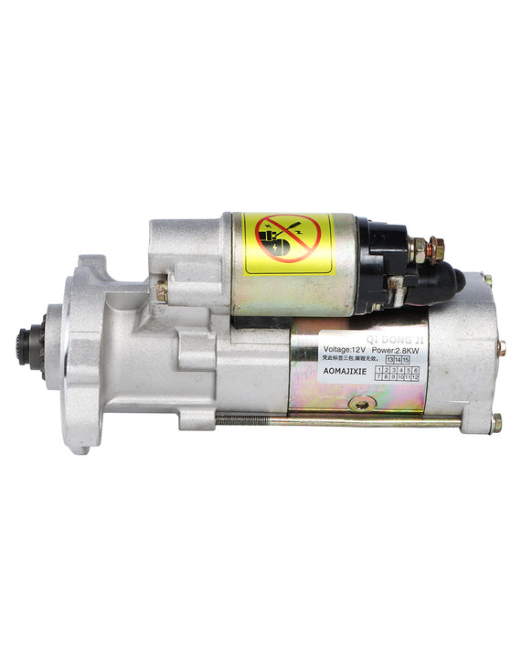 Motor de arranque 12V 11T 3.2KW M008T77071 para motor Isuzu 4JB1 Daewoo Excavadora DH55