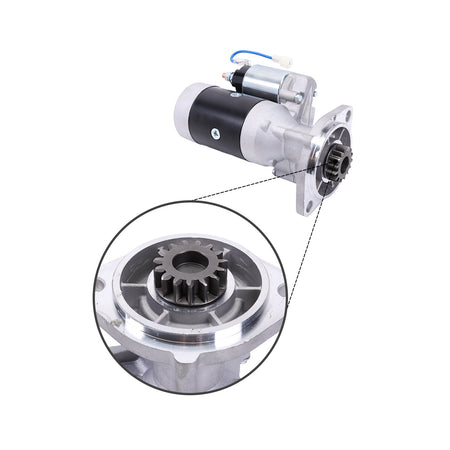 Motor de arranque 12V 15T AT318141 para motor Yanmar 4TNV86CT 3TNV88F - Sinocmp