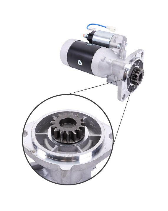 Motor de arranque 12V 15T AT318141 para motor Yanmar 4TNV86CT 3TNV88F