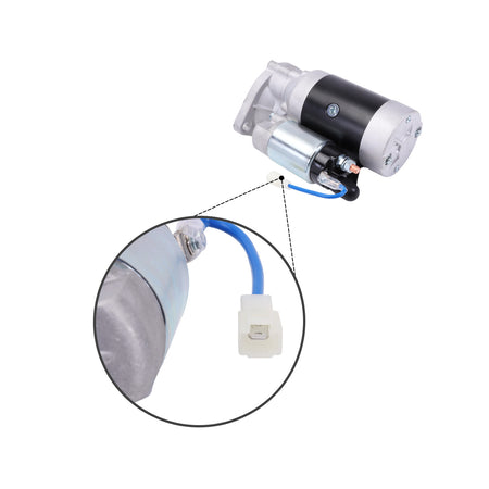 Motor de arranque 12V 15T AT318141 para motor Yanmar 4TNV86CT 3TNV88F - Detalle