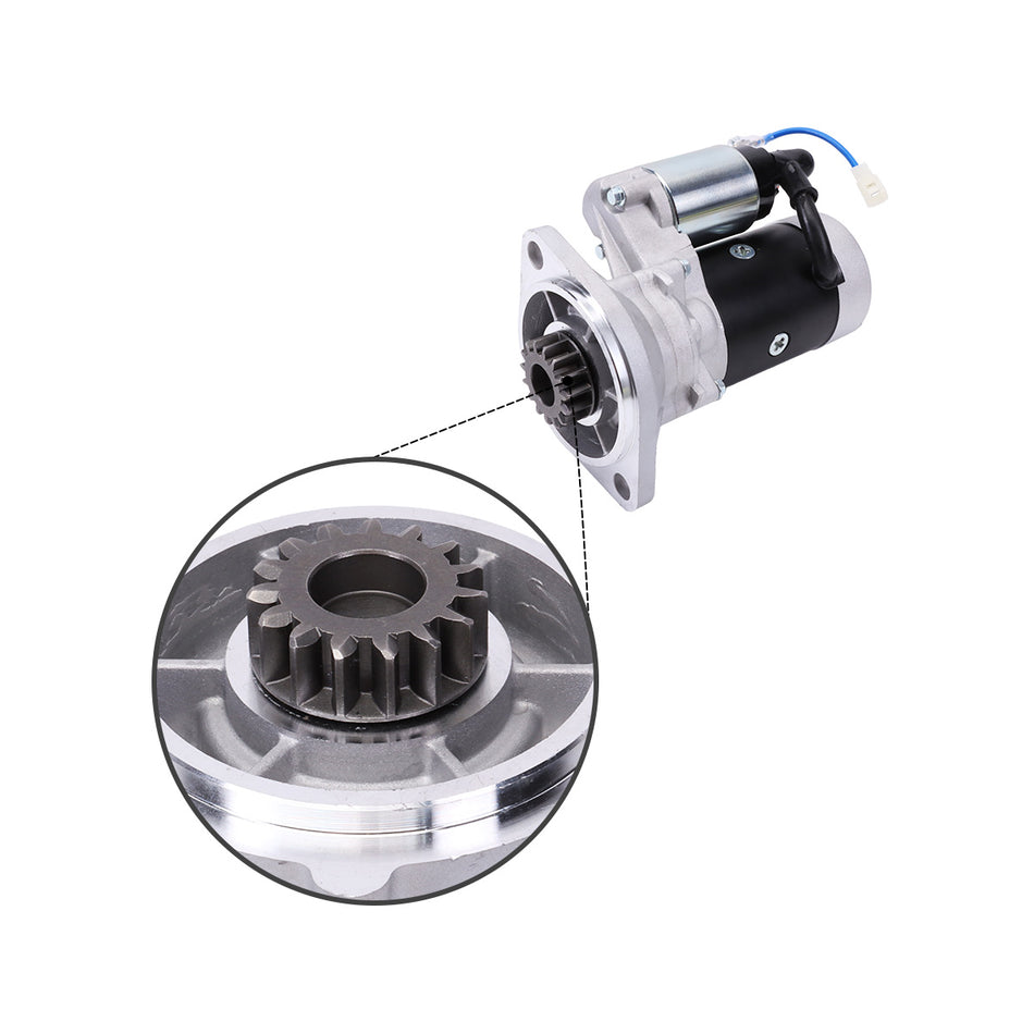 Starter Motor 12V 2.0kW 15T 129429-77010 129429-77011 12942977010 for Yanmar Engine - Detail